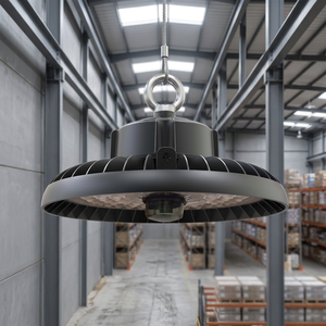 ไฟ LED ไฮเบย์ 5000K 120lm/w IP65 กันน้ำ ตัวเรือนอะลูมิเนียม สำหรับโรงงาน โกดัง - Product Image 1