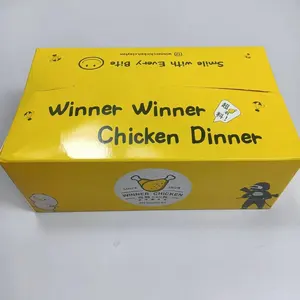 热卖一次性快餐炸鸡包装盒定制食品级外卖炸鸡盒