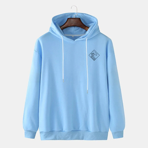 Sudadera con Capucha de Alta Calidad para Hombre, Nueva Colección de Invierno, Corte Regular Informal, 2 Bolsillos, Cuello con Capucha, 100% Algodón - Product Image 1