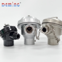Temperature Sensor No Display Corrosion Resistant Thermocouple Stainless Steel Threaded Connection Thermocouple Connection Head