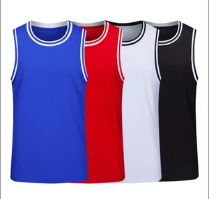 Custom Sublimação De Alta Qualidade Atacado Quick Dry Basketball Wear Training Vest Basketball Jersey Shorts Tank Tops - Product Image 5