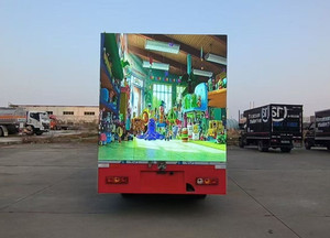 Camion publicitaire mobile Foton Diesel Euro 5 à écran LED extérieur étanche, nouveau design 2026, à vendre - Product Image 2