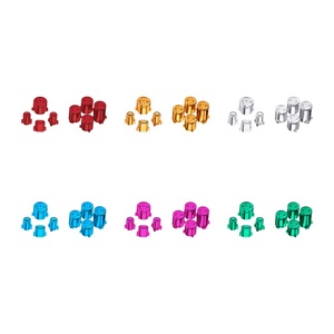 EXtremeRate Botones Metálicos Personalizados de Colores para Joystick, ABXY, Home, Start, Back y Share para Controles de Xbox Series X S - Product Image 2