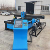 Chine Usine TJ-2040 Économique Cnc Plasma Machine De Découpe En Acier Au Carbone Plaque Tube Plasma Machine De Découpe Rotative