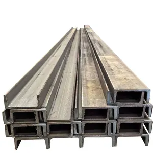 Barre en forme de U en acier au carbone de haute qualité pour le support de tuyau structurel laminé à chaud et plié avec service de poinçonnage