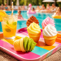 Torch Ice Cream - Jouet anti-stress à remontée ultra-lente