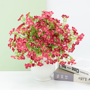 Fleurs artificielles en soie Dongchen Crafts, type Gypsophile, 35 cm, pour mariage, décoration intérieure, style pastoral - Product Image 1