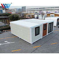 Maison préfabriquée modulaire portable pliable de type Hobbit à 5 chambres, 5000 pieds carrés, pour bureau, Brunei Darussalam
