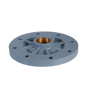 Chất lượng cao din32 màu xám nhựa uPVC phù hợp cho cấp nước-Một mảnh mặt bích - Product Image 3