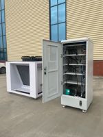 Solution clé en main de refroidissement liquide 70 kW pour 12 unités de serveurs, boîtier informatique certifié CE, ventilateurs à haut débit d'air