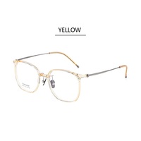 Monture de lunettes 9103 Titanium TR90 pour lunettes optiques, design rétro super léger, prix de gros usine.