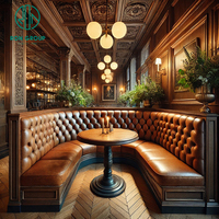 Conception personnalisée de haut de gamme Qualité moderne Café Restaurant Tables et chaises Ensembles Coffee Shop Meubles