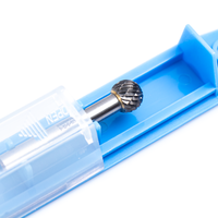 TC-Tools D1009M06 Herramientas de alta calidad Rebabas de carburo de doble corte Premium para metalúrgicos profesionales