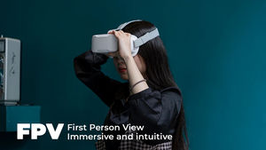 Nuevo y popular conjunto completo de gafas VR 4K para video, dron FPV de carreras con flujo óptico y evitación de obstáculos, UAV para fotografía aérea. - Product Image 4