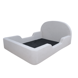 Canapé-lit pour tout-petits en mousse haute densité, design moderne, écologique, durable, confortable, taille complète, chambre à coucher, hôtel, salon - Product Image 4