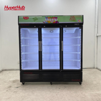 Réfrigérateur commercial de haute qualité pour boissons, contrôle numérique, dégivrage automatique, supermarché, magasin de proximité, réfrigération