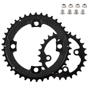 Guarnitura per Bicicletta BUCKLOS 26/38t 2X10s, Corona a Doppia Velocità <span class=keywords><strong>104</strong></span>/64bcd, Manovella MTB 170mm - Product Image 1