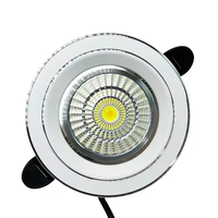 Spot LED personnalisé en aluminium 7w Spot encastrable au plafond blanc au design moderne pour bureau à domicile