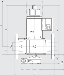 Zuverlässiges Gasdurchflussregelventil Siemens VGD40.065G Doppelgasventil Effizientes Gasdurchflussregelventil Edelstahl-Gasventil - Product Image 6