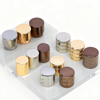 Bouchons de flacon de parfum magnétiques écologiques 15 mm en acier inoxydable avec capuchon couronne