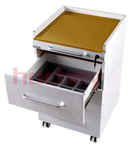 HOCHEY Meubles d'hôpital en gros, clinique dentaire mobile à 5 tiroirs avec chariot à roulettes, armoire dentaire pour le rangement - Product Image 4