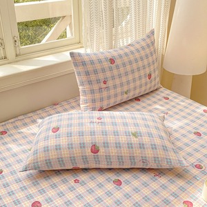 Drap-<span class=keywords><strong>housse</strong></span> double couche en gaze, ensemble trois pièces, toucher tout coton, protège-<span class=keywords><strong>matelas</strong></span> toutes saisons, couverture intégrale légère - Product Image 4
