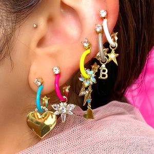 Gioiello di moda gioiello in argento sterling <span class=keywords><strong>orecchini</strong></span> con ciondoli e ciondoli opal color smeraldo <span class=keywords><strong>rubino</strong></span> 2024 - Product Image 2