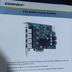 Cognex CFG-8704E-10-0001 การ์ดเก็บภาพ อินเทอร์เฟซ PCI ความละเอียด 5000 อุปกรณ์เสริมคอมพิวเตอร์อุตสาหกรรม - Product Image 3