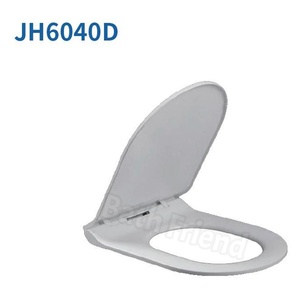 Copriwater Moderno a Forma di U Allungato in Materiale PP Antiscivolo con Chiusura Morbida per Adulti, Facile Installazione, Uso Bagno - Product Image 2