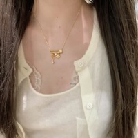 Kalung Pin Perak Sterling S925 dengan Lapisan Brushed, Liontin Bunga Iris yang Dapat Dilepas, Perhiasan Mewah Ringan Bergaya Vintage Abad Pertengahan