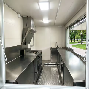 Remolque de Comida Móvil de Aluminio Auron con Doble Eje Tándem y Energía Integrada para Uso en Exteriores - Product Image 5