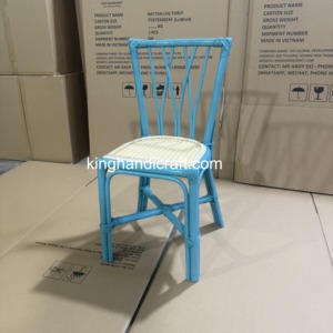 Silla Infantil de Ratán Hecha a Mano, en Oferta, para Alquiler en Eventos, Muebles para Bodas Estilo Boho, Asientos Infantiles Personalizados al por Mayor - Product Image 2