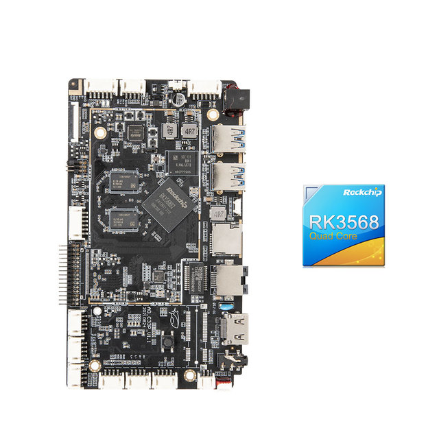 Video Advertise PPT Office Display Player RK3568 Android Decoding Driver DDR4 LVDS EDP MIPI 4K Embedded Integrated Board