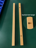 Colgador de Pósteres de Madera de Teca de Gran Tamaño, Marco Magnético de Madera de 36-80 Pulgadas para Impresiones de Mapas del Mundo, Exhibición de Arte Mural Personalizado, OEM ODM