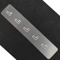 Autocollants personnalisés imprimés pour vêtements, étiquettes de taille détachables, autocollants de taille pour vêtements S M L XL