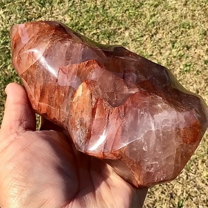 Piedra de Cuarzo de Fuego Pulida al por Mayor, Estilo Bohemio, Curación Espiritual, Tendencia de Moda para Decoración del Hogar Única, Regalos Navideños - Product Image 3