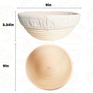 Linear <b>Bread</b> Proofing <b>Basket</b> for Proving <b>Baskets</b> (25X15Cm) Oval Custom Size Indonesia Rattan Eco-Friendly Dishwasher Safe - Product Image 3
