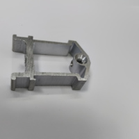 Conector de Columna Central Moderno y Delgado para Puertas Correderas, Accesorio Duradero de Aluminio Oculto para Esquinas y Postes de Partición, Tengshuo