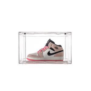 Estante de Almacenamiento Transparente de PET, Plegable y Apilable, con Compartimentos para Zapatos de Baloncesto <span class=keywords><strong>AJ</strong></span>, Muñecas y Bloques de Construcción, Disponible en Stock - Product Image 6