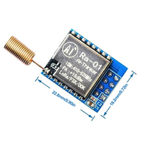 RA-01 SX1278 LORA Module de transmission à spectre étalé sans fil Module de RA-01 série 433M le plus éloigné 15KM avec antenne à ressort