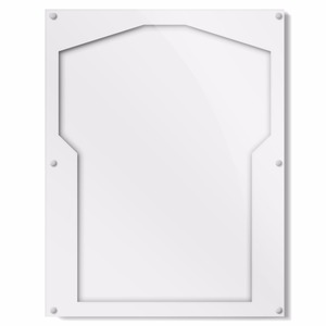 Jersey acrílico <span class=keywords><strong>de</strong></span> montaje en pared, marco <span class=keywords><strong>de</strong></span> camiseta, montado en la pared, Jersey pequeño, marco <span class=keywords><strong>de</strong></span> cristal, <span class=keywords><strong>vitrina</strong></span> con parte trasera espejada - Product Image 4