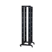 Armoire serveur ouverte SY Brand 42U en acier laminé à froid SPCC, quatre poteaux, roues, divers accessoires optionnels pour le réseau