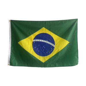 快速交货工厂定制90厘米 * 150厘米巴西户外欢呼巴西国旗 - Product Image 2