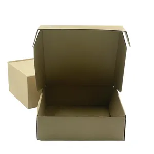 段ボールの大きなメールカートンボックスに中小企業のプレスを包装するためのカスタム印刷された小さなメールボックス