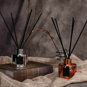 Diffusore <span class=keywords><strong>di</strong></span> Aromi in Vetro da 120ml, Senza Mercurio, Senza BPA, Senza Alcool, Durata 30-60 Giorni, con Bastoncini, Fragranza Fresca Mista per <span class=keywords><strong>Casa</strong></span> - Product Image 2