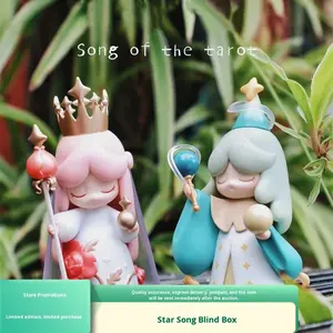 52TOYS Laplly Star <span class=keywords><strong>Song</strong></span> Series, Muñeca de Juguete de PVC Hecha a Mano, Serie <span class=keywords><strong>SONG</strong></span> of TAROT, Caja Ciega Creativa, Adorno, Regalo, Cajas Misteriosas - Product Image 3