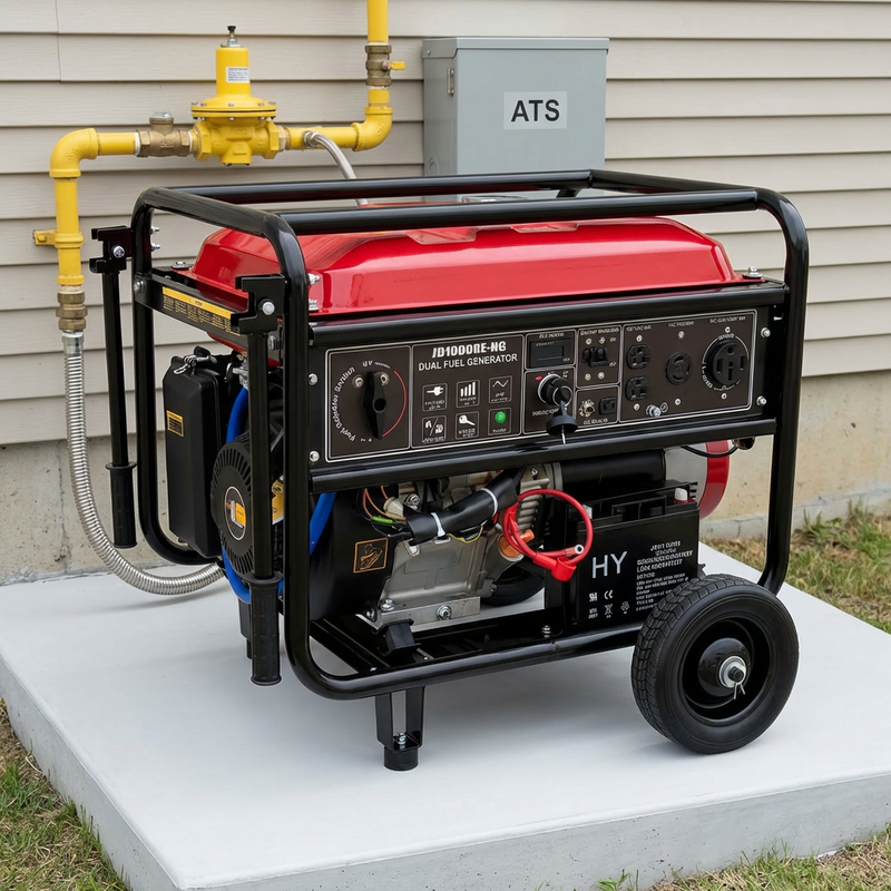 Dual Fuel Residential Stationary Super Silent