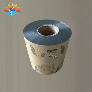 Tùy Chỉnh In Tự Động Laminate Aluminum Foil Cà Phê Gói Gói Bao Bì Cuộn Phim