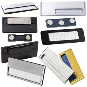 Insignia de Nombre de Plástico Personalizada por Sublimación, sin Pedido Mínimo, con Logotipo Personalizado, Insignia de Nombre Magnética - Product Image 1