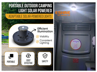 Lampu langit-langit gerakan surya langsung pabrik 300lm LED dengan Sensor cahaya baterai Lithium luar ruangan lampu atap peringkat IP54